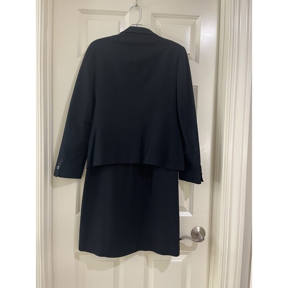 VTG bretton place women 100% wool 2- piece skirt suits size 8 - Picture 2 of 16